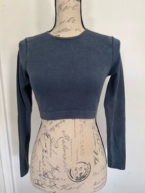 Long Sleeve Crop Top